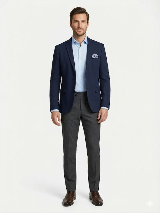 Men's Suit Jacket Mπλe