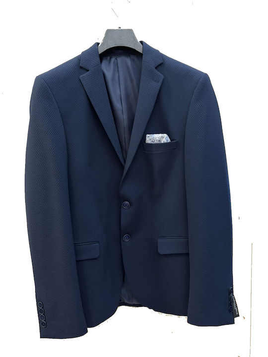 Men's Suit Jacket Mπλe