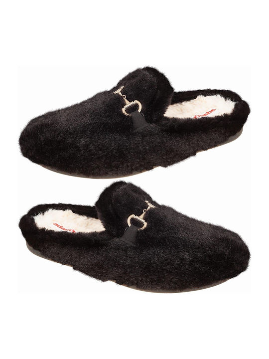 Winter Women's Slippers Black