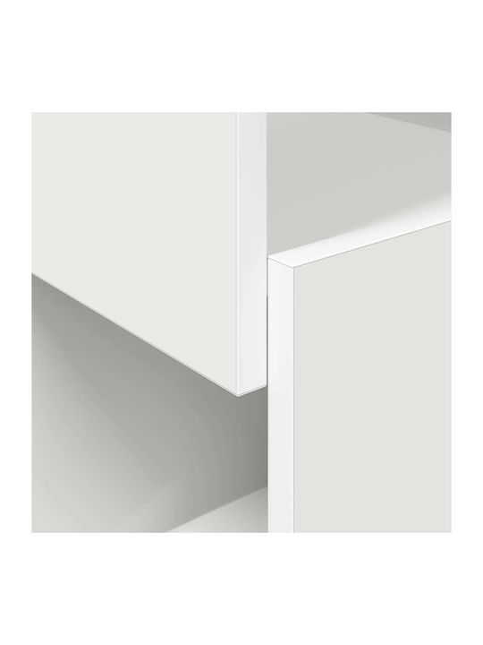Office Storage Chipboard Cabinet White L30.5xW30xH95cm