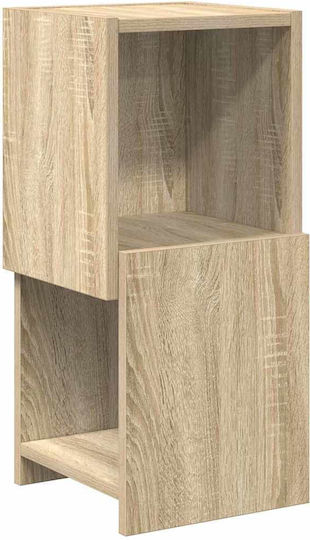 vidaXL Office Storage Cabinet Wooden White 25.5x25x55cm