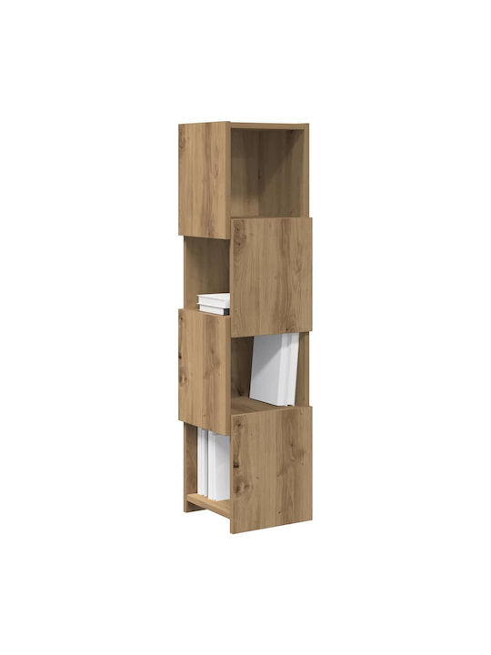 Office Storage Chipboard Cabinet White L25.5xW25xH102cm