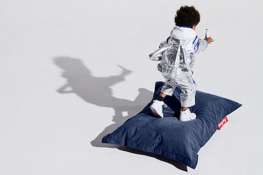 Puf Bolster Junior Stonewashed Crown Blue 130x100cm