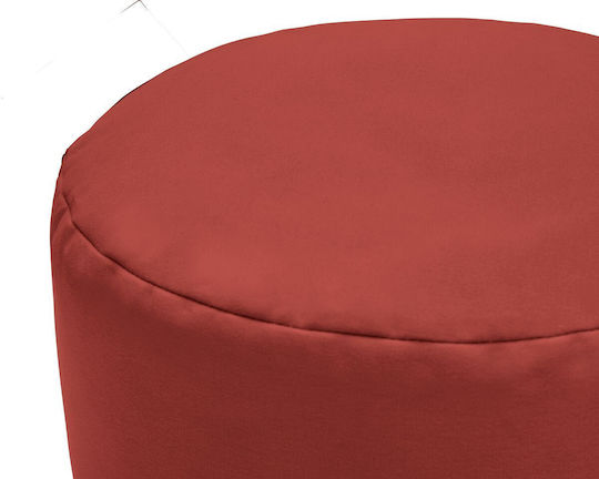 Πуф За табуретка Point Merlot Red 50x50x35см