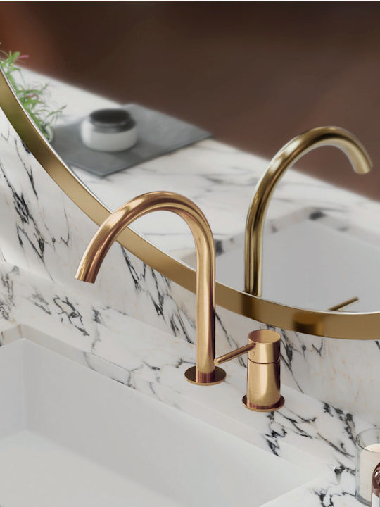Eurorama Mixing Sink Faucet Gold