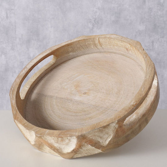 MSA Ξύλινος Δίσκος Σερβιρίσματος 20.7x20.7x4.7cm