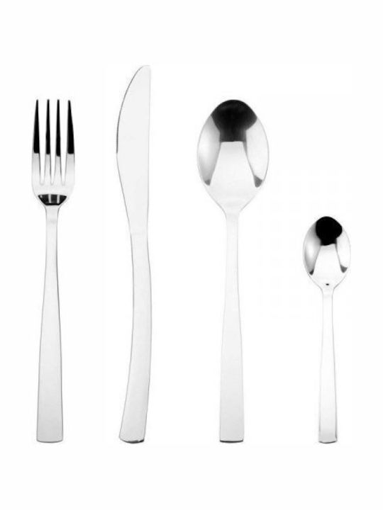Secret de Gourmet Besteckset Edelstahl Silber 24Stück