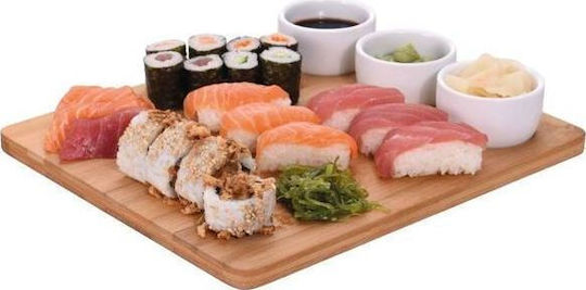 Excellent Houseware Πλατώ Σερβιρίσματος για Σούσι Ξύλινο 28x24εκ. Excellent Houseware Πλατώ Σερβιρίσματος για Σούσι Ξύλινο 28x24εκ.