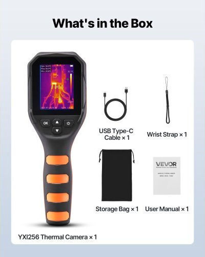 Vevor Handheld Thermal Camera with Screen 2.8" 0°C SCSYHWRXY28I8QOUT001V9