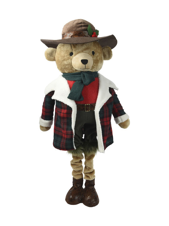 Kaemingk Weihnachtsfigur Bär in Stehender Position Höhe 117cm 30x40x117cm Einfarbig