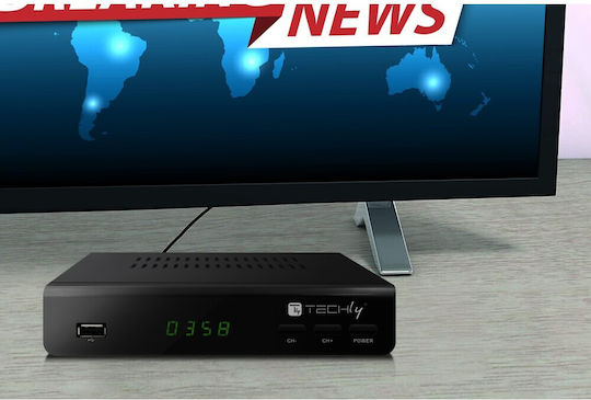 Techly Satellite Decoder IDATA TV-DT2MB DVB-T / DVB-T2