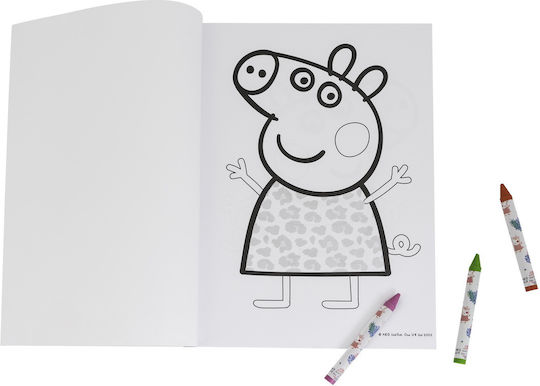 Peppa Pig Set de Colorat