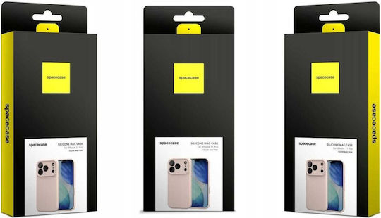 Spacecase Back Cover Silicone Pink (iPhone 17 Pro)