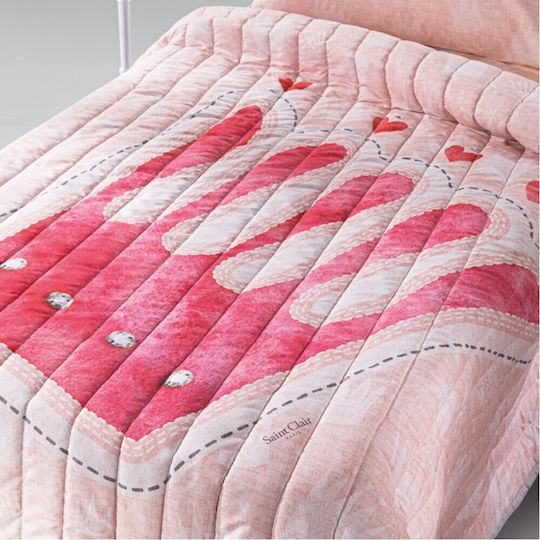 Saint Clair Kinderdecken Einzeln Tiara Rosa 160x220cm
