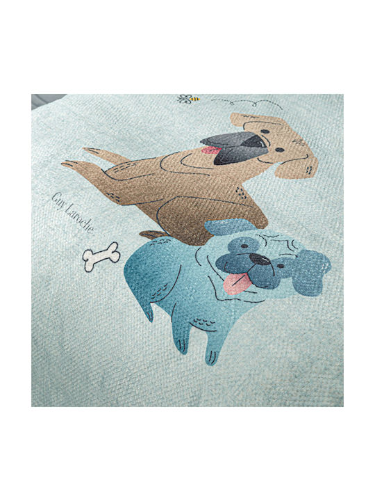Guy Laroche Blanket Fleece Ciel 160x220cm