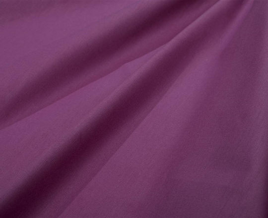Dimcol Solid Hässe-Wickeltuch Dark Magenta Lila 80x80cm.