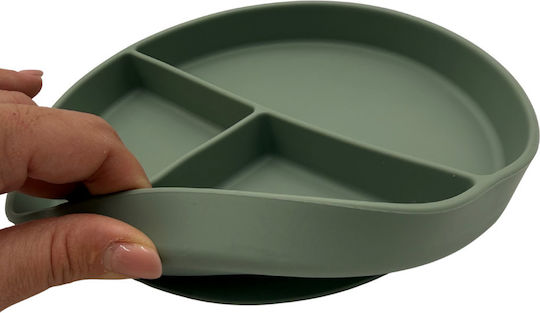 Excellent Houseware Baby Food Plate made of Silicone