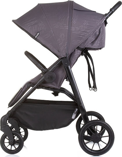 Chipolino Top Stars Double Stroller Suitable for Newborn Anthracite 13.35kg