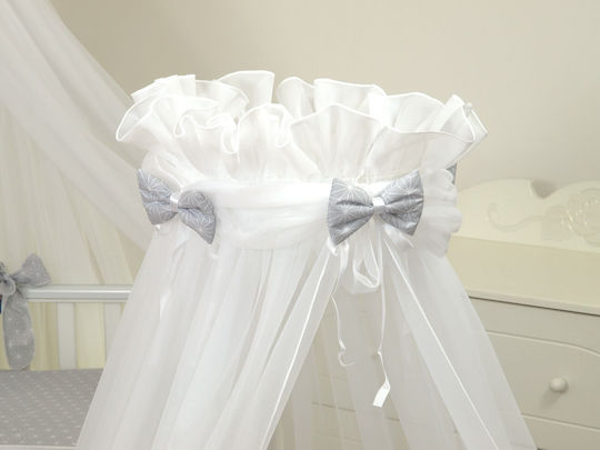 Amy Mosquito Net Room Sky Bunny Tulle 68775+s with Support Base Gray