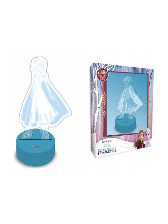 Disney Led Παιδικό Διακοσμητικό Φωτιστικό Frozen 2d Led Lamp 24.9εκ.