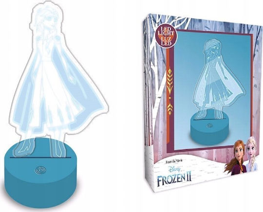 Disney Led Kids Decorative Lamp Frozen 2d Led Lamp 24.9εκ.