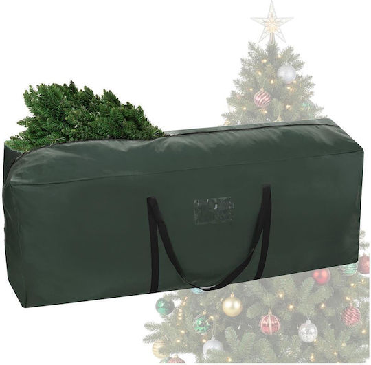 Artificial Christmas Tree Storage Bag 125x50x40 Cm Polyester Green