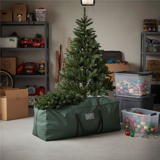 Artificial Christmas Tree Storage Bag 125x50x40 Cm Polyester Green