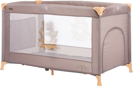 Chipolino Capri Laufstall mit Matratze Sand 125x65cm