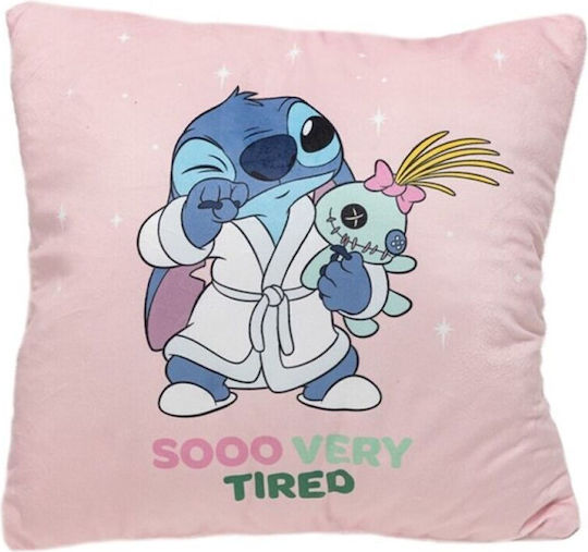 Lilo & Stitch Sooo Very Tired Pillow 35x35cm