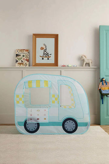 Kids Concept Kids Concept Kinderzelt Fahrzeug Hellblau