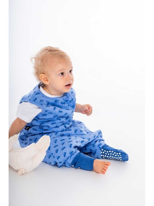 Baby Bliss Autumn Sleeping Bag with Feet Blue