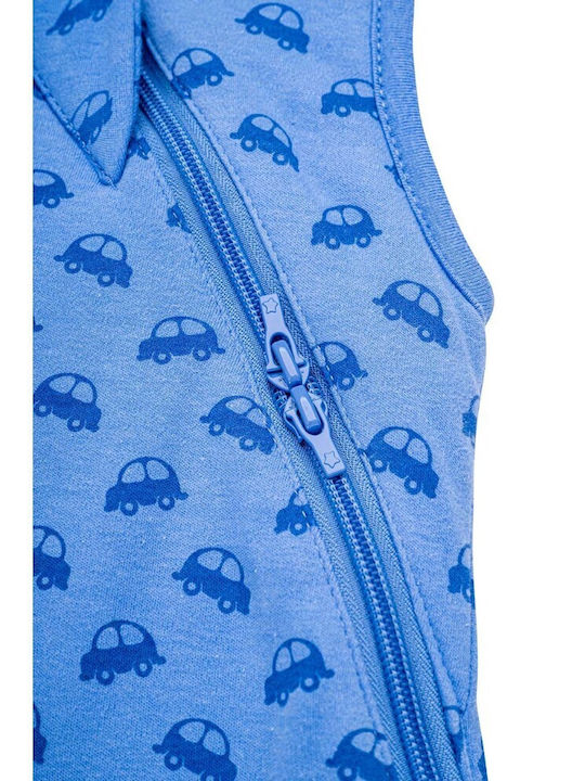Baby Bliss Autumn Sleeping Bag with Feet Blue
