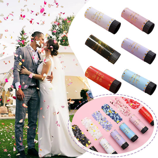 Wedding Confetti Cannon Black
