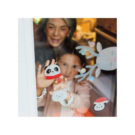 Legami Christmas Decorative Window Stickers Static Cling Window Stickers Windo-wow Wds0002
