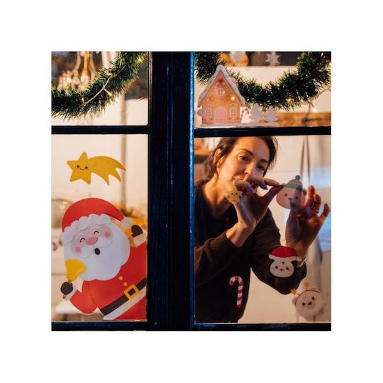 Legami Christmas Decorative Window Stickers Static Cling Window Stickers Windo-wow Wds0002