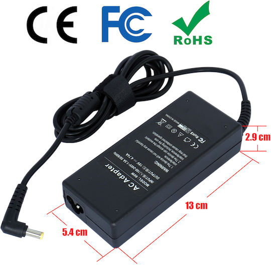 Laptop Power Adapter Charger Acer Aspire 3 A315-31-p572 OEM Code 60033