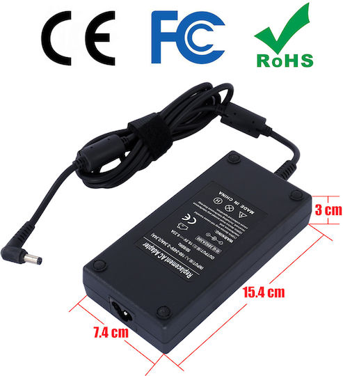 Laptop Power Supply AC Adapter Charger Delta ADP-180MB K 19.5V 9.23A 5.5mm x 2.5mm Laptop Notebook Charger OEM Code 60176