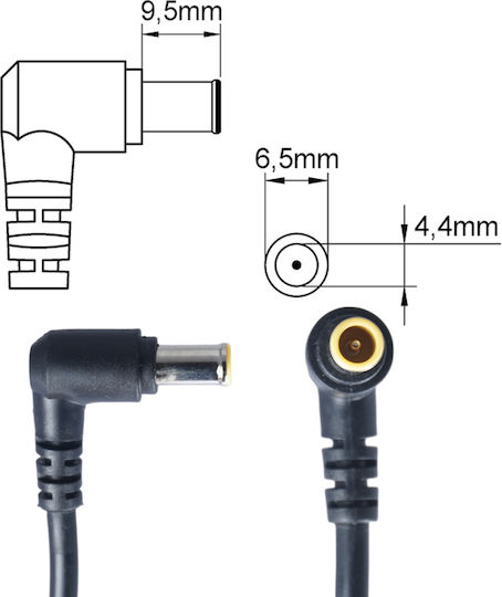 Τροφοδοτικό Laptop Ac Adapter Φορτιστής Panasonic Toughbook Cf-c1ad07gde Model Cf-c1 Af09 Laptop Notebook Charger Oem Υψηλής Ποιότητας Κωδ.60071