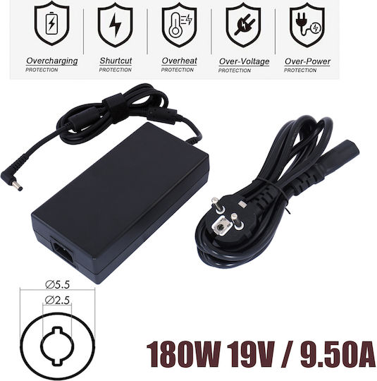 Τροφοδοτικό Laptop Ac Adapter Φορτιστής Fujitsu Workstation Celsius H760 Laptop Notebook Charger Oem Υψηλής Ποιότητας Κωδ.60137