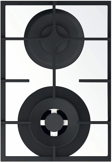 Whirlpool Gas Cooktop Autonomous 60x51εκ. White