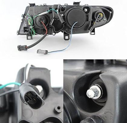 Front Lights Angel Eyes for BMW E46 2001-2005