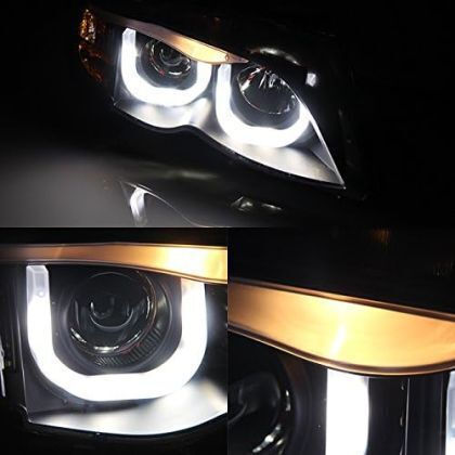 Front Lights Angel Eyes for BMW E46 2001-2005
