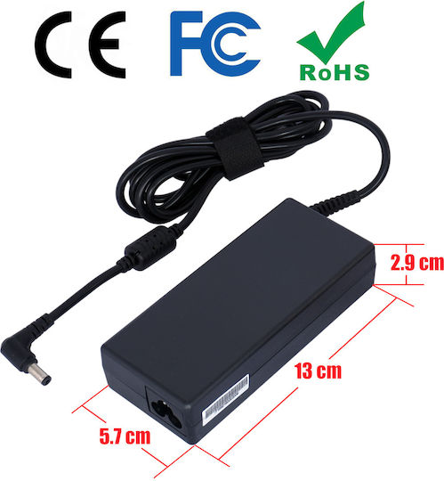Τροφοδοτικό Laptop Ac Adapter Φορτιστής Amilo Xa 2529 Amilo Li 2732 Amilo Xi 2428 Amilo Li 2735 Amilo Xi 2528 Amilo Li 2735pro Amilo Xi 3650 Amilo Pa 1538 Amilo Xi 3670 Amilo Laptop Notebook Charger Oem Υψηλής Ποιότητας Κωδ.60022