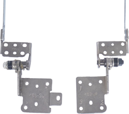 Hinges Bracket Set Laptop Asus K53 K53b K53e K53s K53sc K53sd K53sj K53sm K53sk K53sv Am0j1000100 Am0j1000200 Left & Right Code 1-hng0606