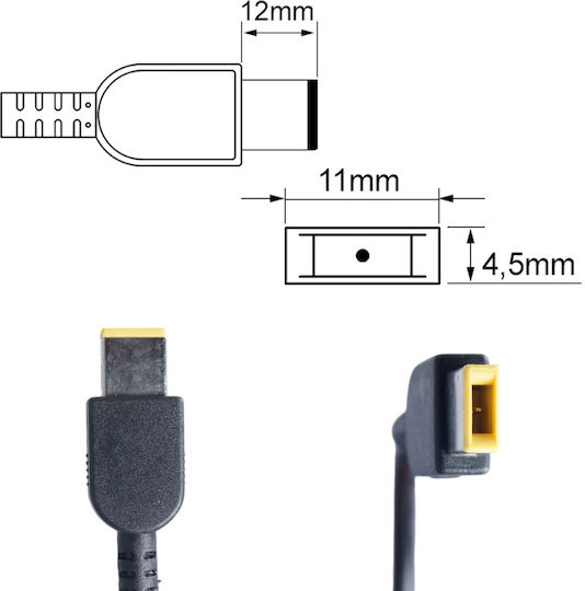 Laptop-Netzteil AC Adapter Ladegerät Lenovo 45W 36200246 20V 2.25A ADLX45NCC34 ADLX45NLC3 36200246 ADLX45NDC3A 45NO289 ADLX45NNCC3A ADLX45NCCEA USB Laptop Notebook Ladegerät OEM Hohe Qualität Code 60060