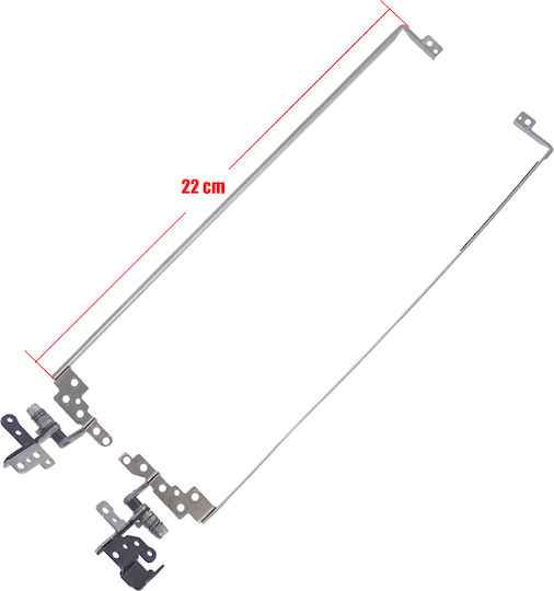 Laptop Hinges Bracket Set Samsung 500r5m 550r5m Np550r5m Nt500r5m Np-500r5m Np500r5 Oem Code 1-hng0504