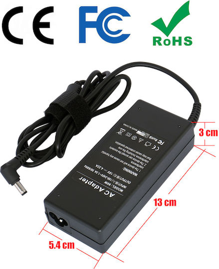 Τροφοδοτικό Laptop Ac Adapter Φορτιστής Mobile H Mobile S Fujitsu Siemens Lifebook C1000 Series C1010 C1020 C1110 C1110d C1211 C1211d C1212 C1212d C1320 Laptop Notebook Charger Oem Υψηλής Ποιότητας Κωδ.60021