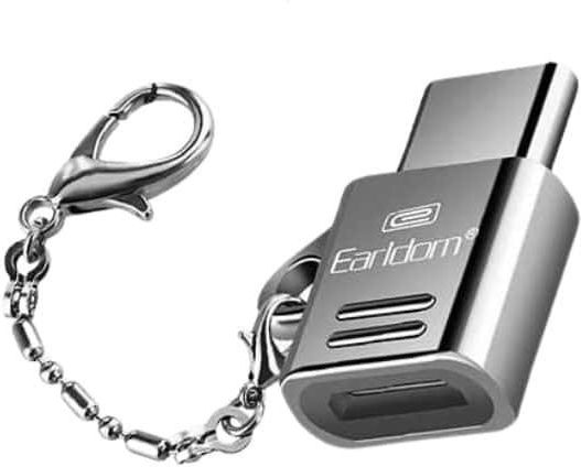 Earldom Et-tc03 Usb Cable Type C Male To Micro Usb Female