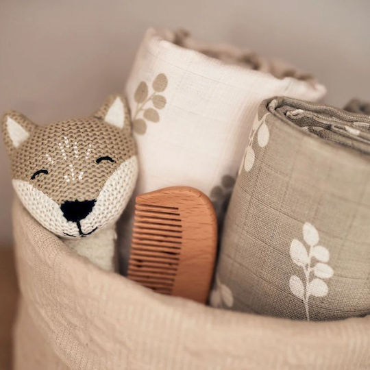 Jollein Gehäkelte Rassel Rattle Fox