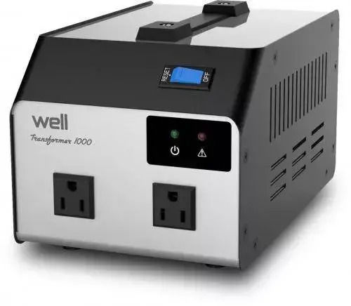 220v-110v Voltage Converter 1000va 2 Outputs Well